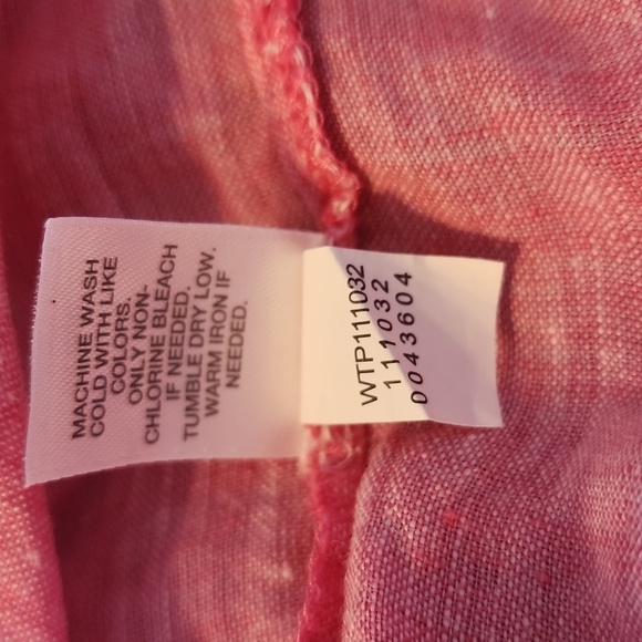 J.Jill 100% Linen Top Size XS - Picture 5 of 5